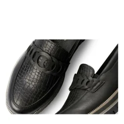 Mocassins ZWART