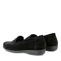 Mocassins ZWART NEOSOFT DAMES LEER