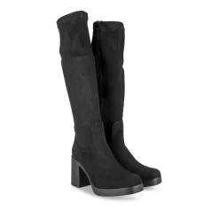 Overknees ZWART MERRY SCOTT