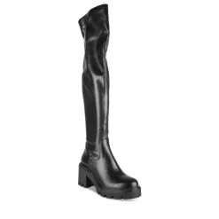 Overknees ZWART MERRY SCOTT