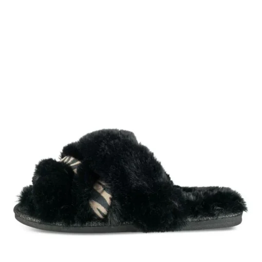 Pantoffels KASTANJEBRUIN