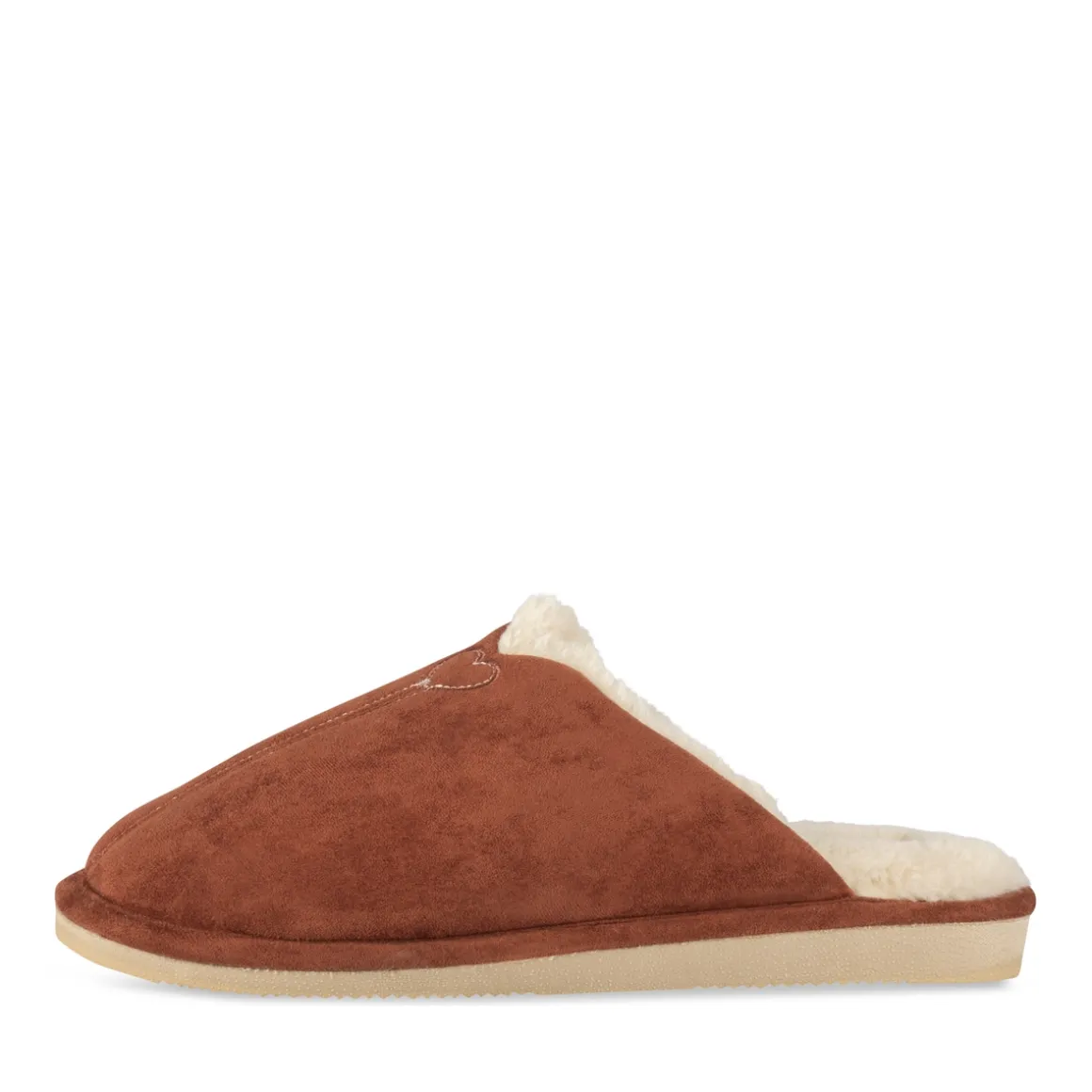 Pantoffels KASTANJEBRUIN