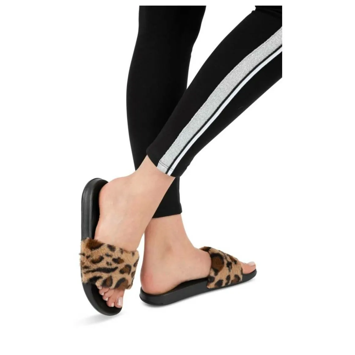 Pantoffels KASTANJEBRUIN