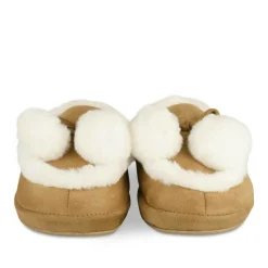 Pantoffels KASTANJEBRUIN