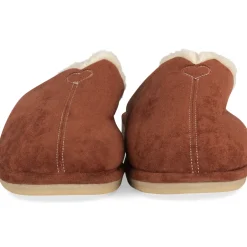 Pantoffels KASTANJEBRUIN