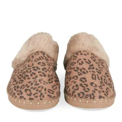 Pantoffels KASTANJEBRUIN