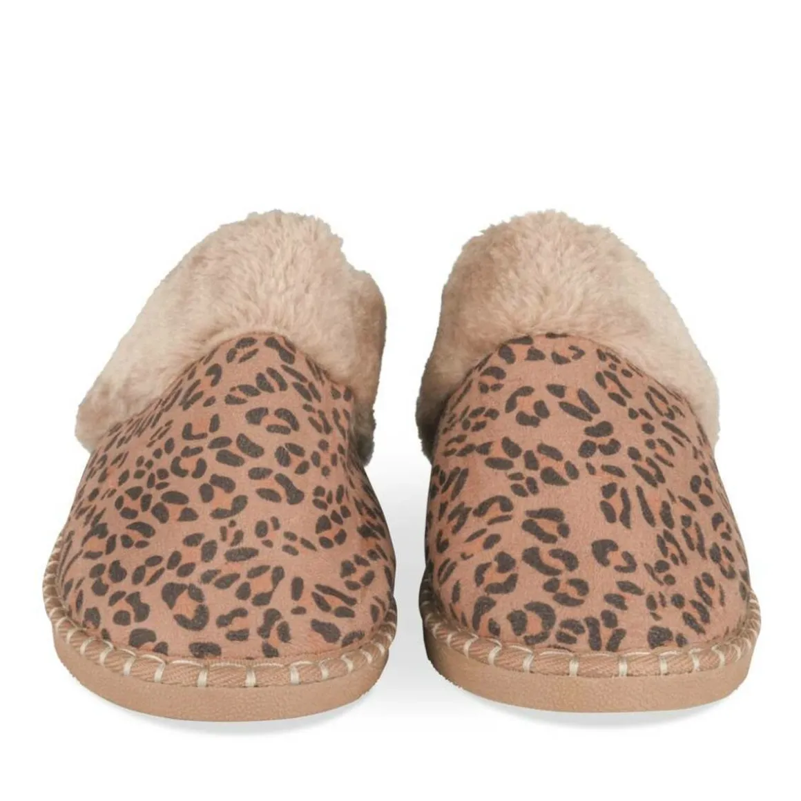 Pantoffels KASTANJEBRUIN