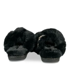 Pantoffels KASTANJEBRUIN