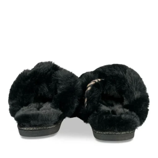 Pantoffels KASTANJEBRUIN