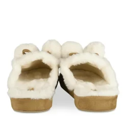 Pantoffels KASTANJEBRUIN