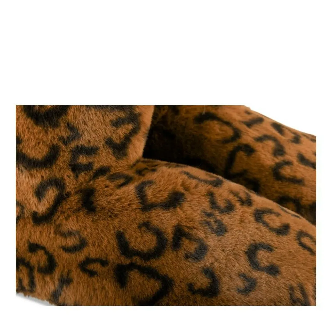 Pantoffels KASTANJEBRUIN