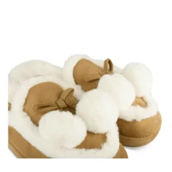 Pantoffels KASTANJEBRUIN