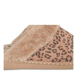 Pantoffels KASTANJEBRUIN