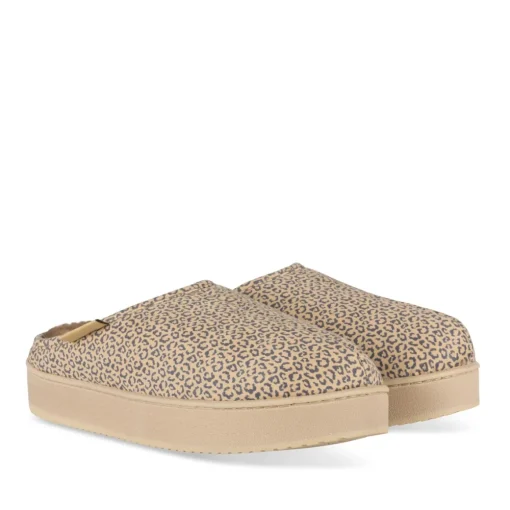 Pantoffels LUIPAARDPRINT
