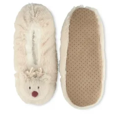 Pantoffels rendier BEIGE PHILOV