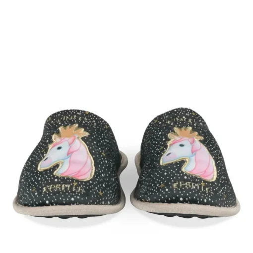 Pantoffels ZWART