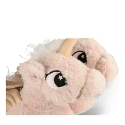 Pluche pantoffels eenhoorn ROZE MERRY SCOTT