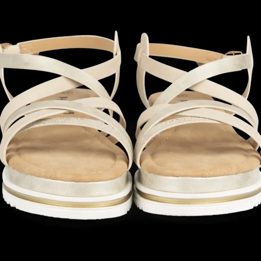 Sandalen BEIGE/GOUD