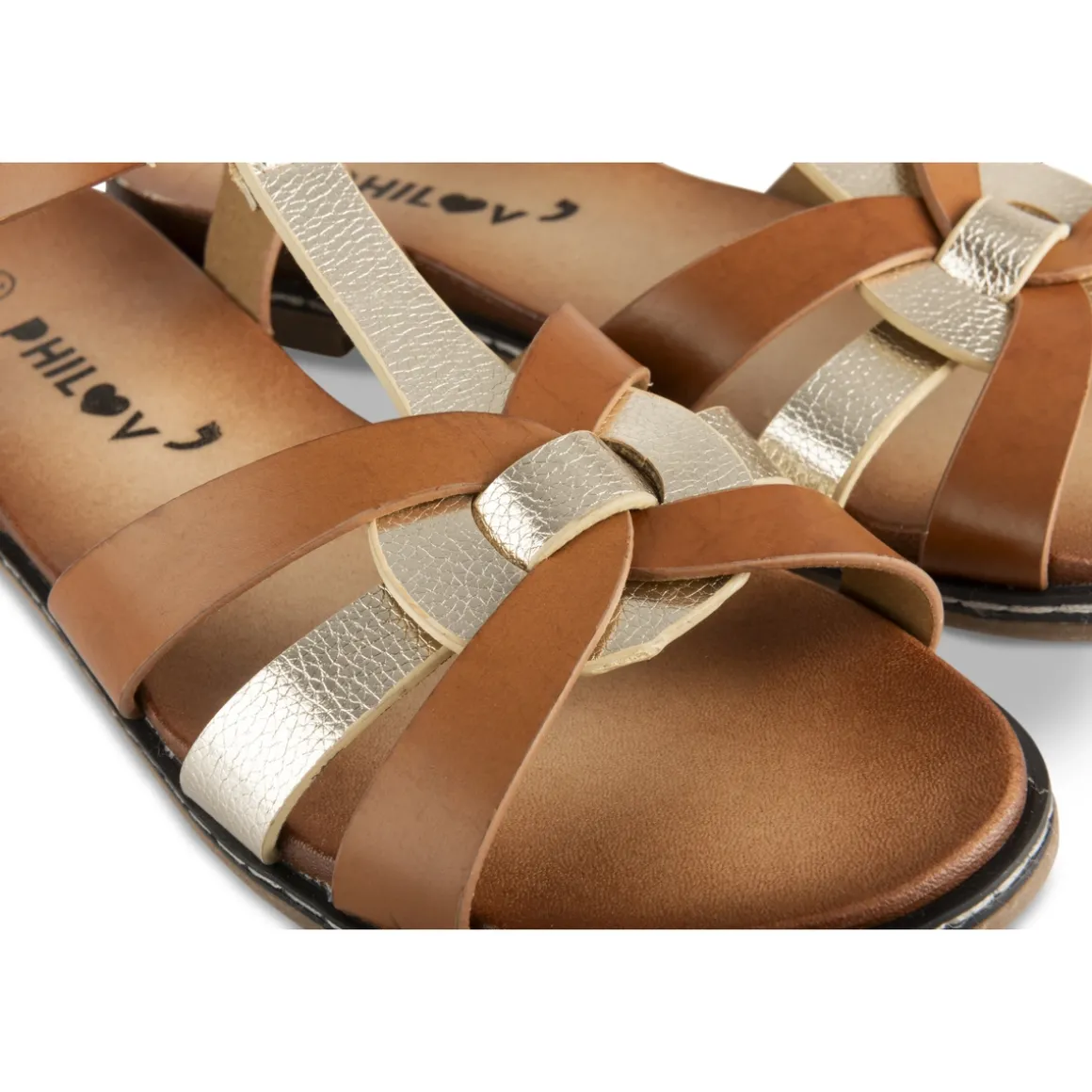 Sandalen KASTANJEBRUIN