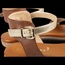 Sandalen KASTANJEBRUIN