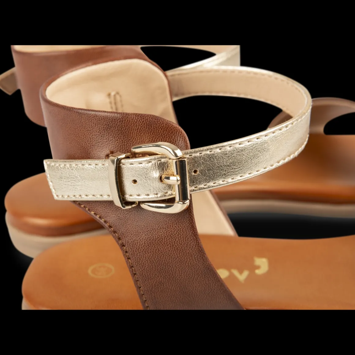 Sandalen KASTANJEBRUIN