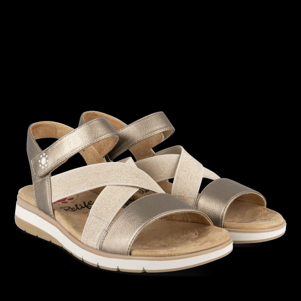Sandalen TAUPE