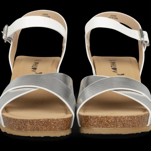 Sandalen WIT