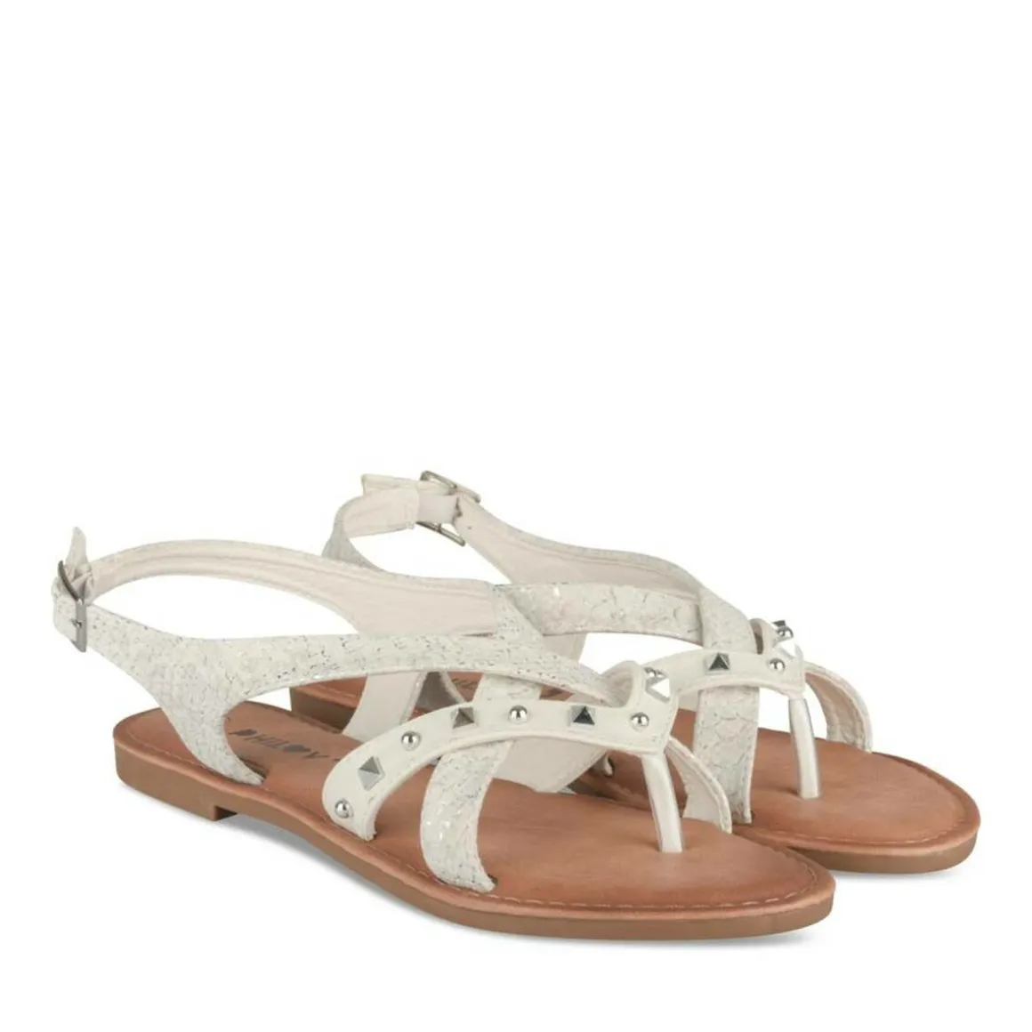 Sandalen WIT