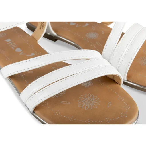 Sandalen WIT