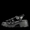 Sandalen ZWART