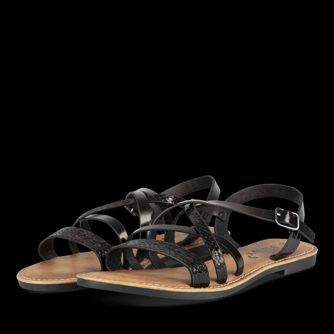 Sandalen ZWART