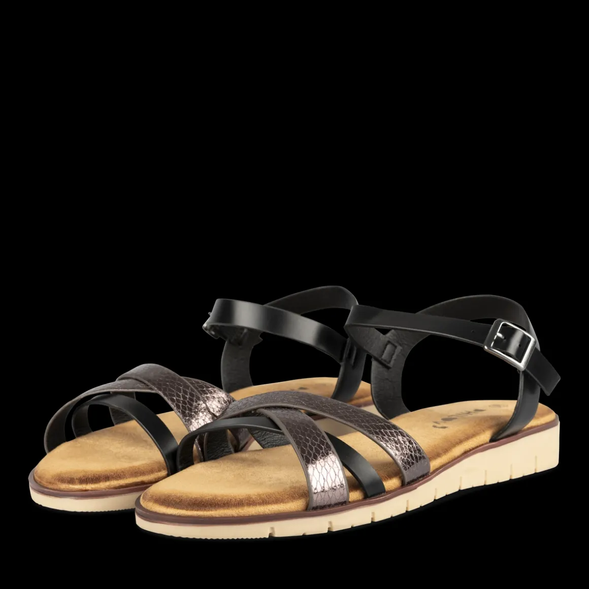 Sandalen ZWART