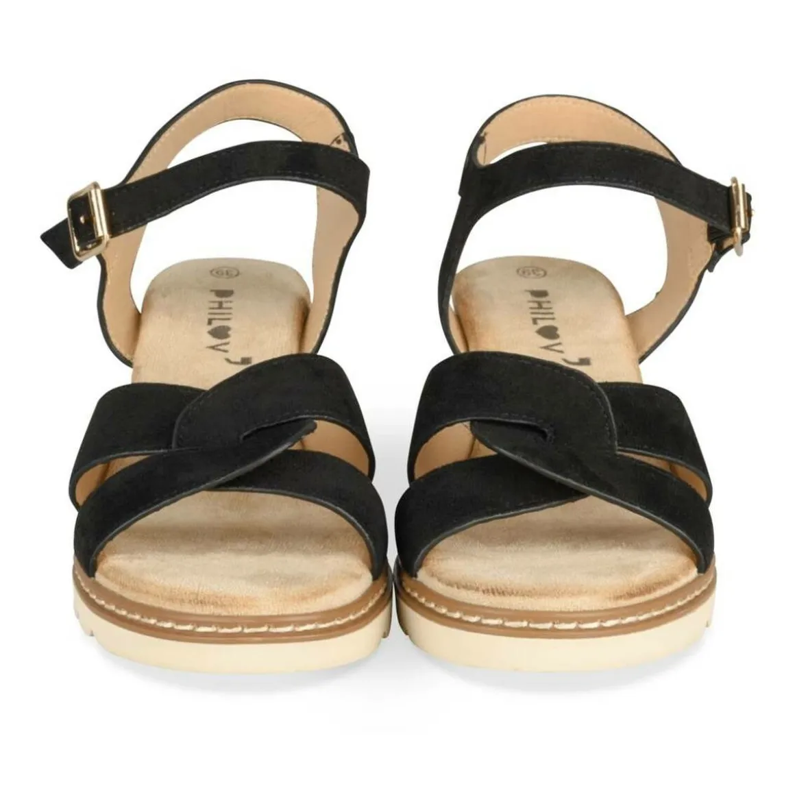 Sandalen ZWART