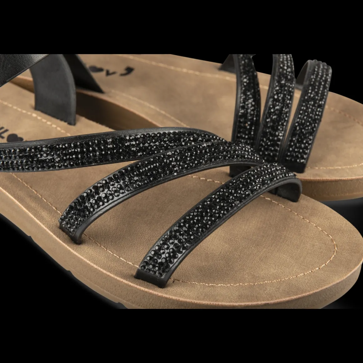 Sandalen ZWART