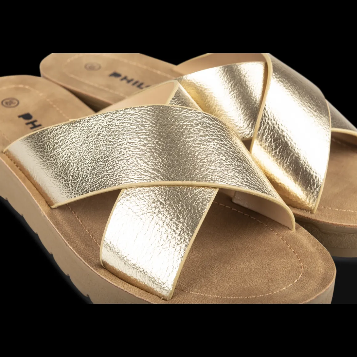 Slippers GOUD