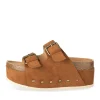 Slippers KASTANJEBRUIN