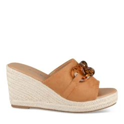 Slippers KASTANJEBRUIN