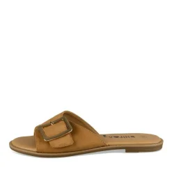 Slippers KASTANJEBRUIN