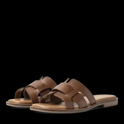 Slippers KASTANJEBRUIN