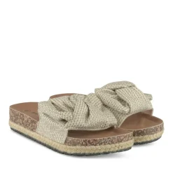 Slippers KASTANJEBRUIN