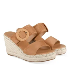 Slippers KASTANJEBRUIN