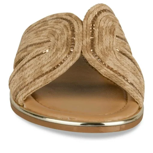 Slippers KASTANJEBRUIN