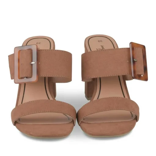Slippers KASTANJEBRUIN