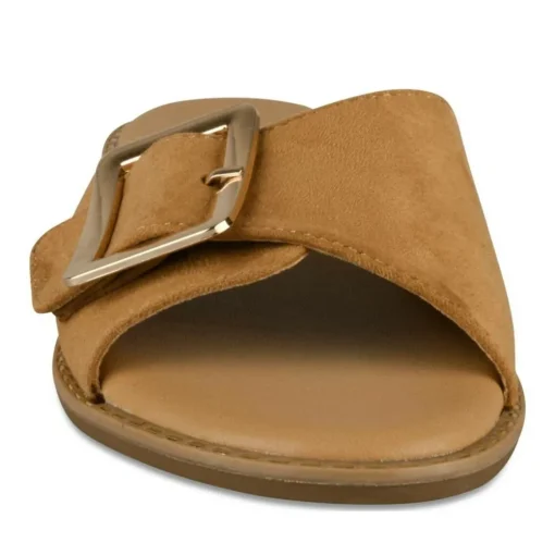 Slippers KASTANJEBRUIN