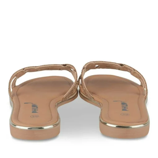 Slippers KASTANJEBRUIN