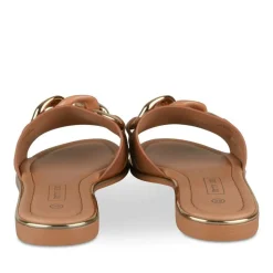 Slippers KASTANJEBRUIN