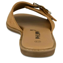 Slippers KASTANJEBRUIN