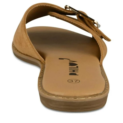 Slippers KASTANJEBRUIN