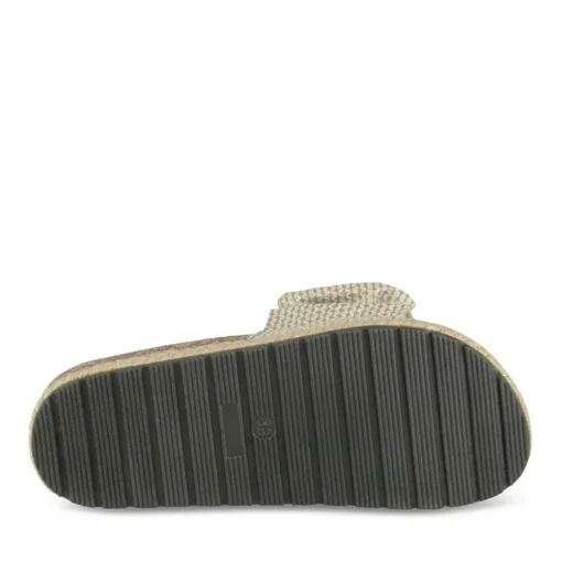 Slippers KASTANJEBRUIN