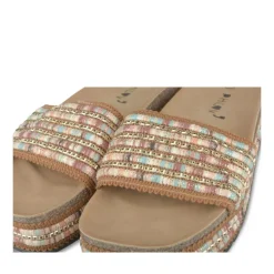 Slippers KASTANJEBRUIN